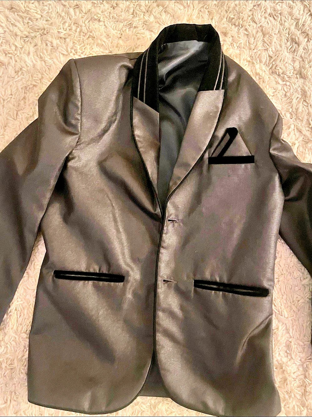 Men's Black Blazer Like New